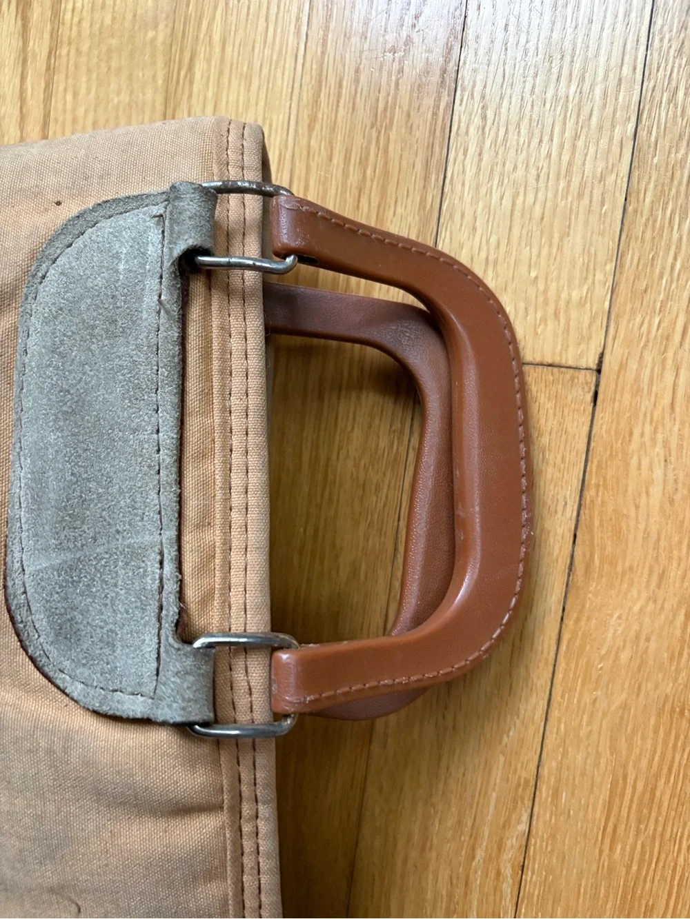 Vintage J.M. Bucheimer Canvas Gun Rifle Shotgun Case Bag Tan 45